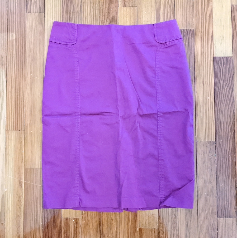 New York & Co Fuschia Pencil Skirt 2